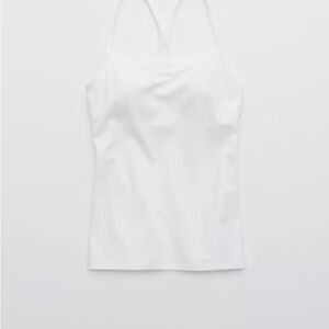 Aerie Classic White Tank Top